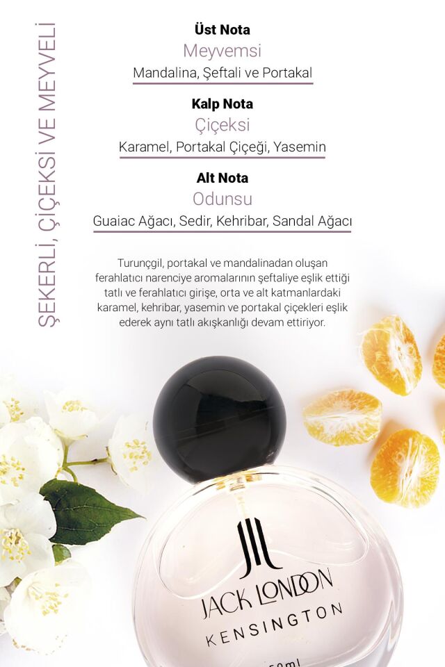 Jack London Eau De Toilette Kensington 50 ml EDT Kadın Parfüm