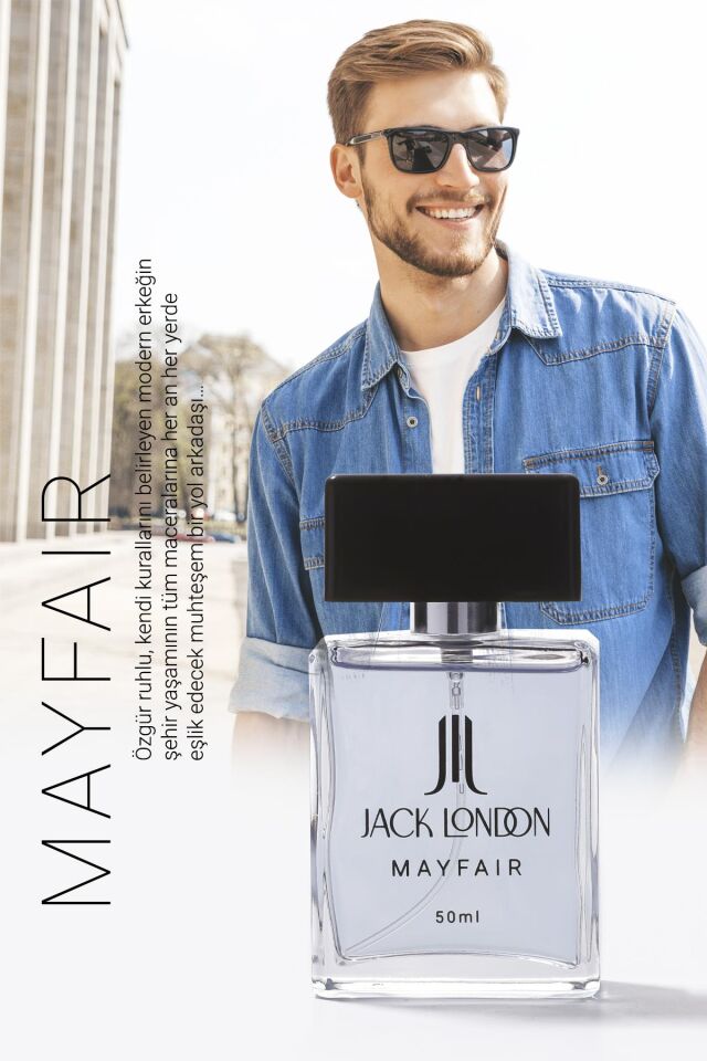 Jack London Eau De Toilette Mayfair 50 ml EDT Erkek Parfüm
