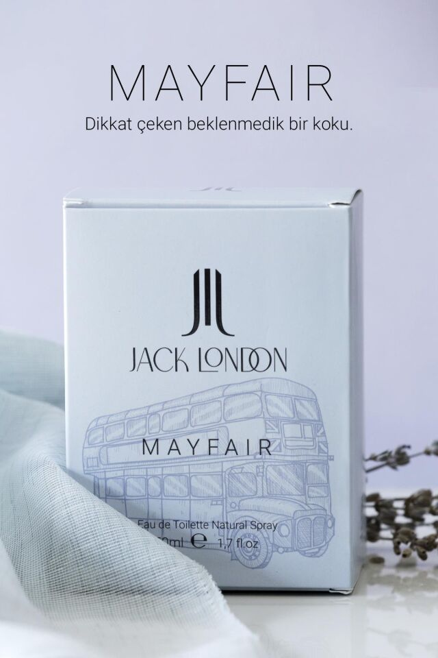 Jack London Eau De Toilette Mayfair 50 ml EDT Erkek Parfüm
