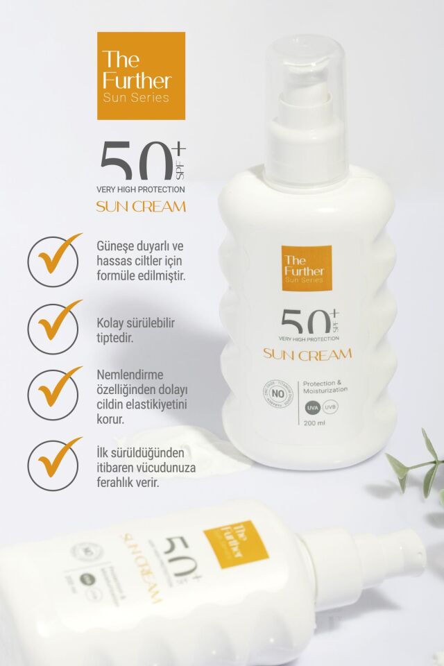 The Further Güneş Kremi SPF 50 Faktör 200 ml