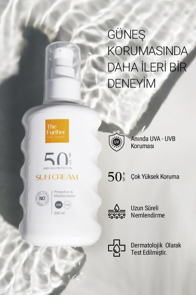 The Further Güneş Kremi SPF 50 Faktör 200 ml