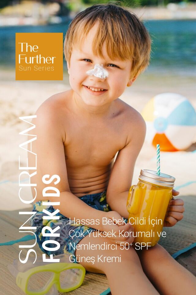The Further Çocuk Güneş Kremi SPF 50 Faktör 200 ml