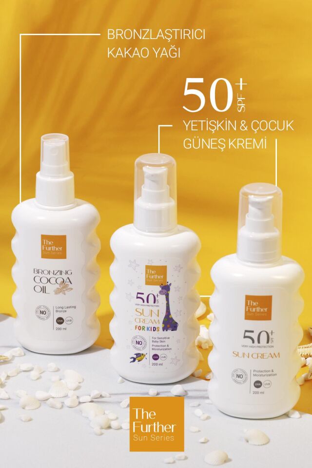 The Further Çocuk Güneş Kremi SPF 50 Faktör 200 ml