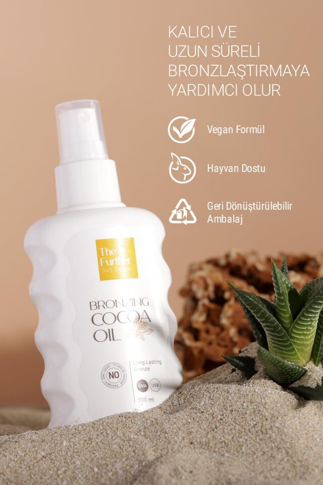 The Further Bronzlaştırıcı Kakao Yağı 200 ml