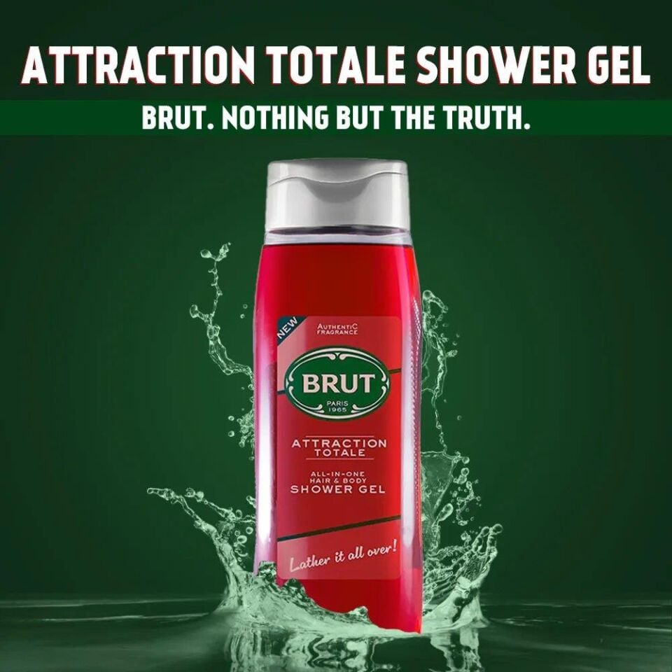 Brut Duş Jeli Attraction 500 ml