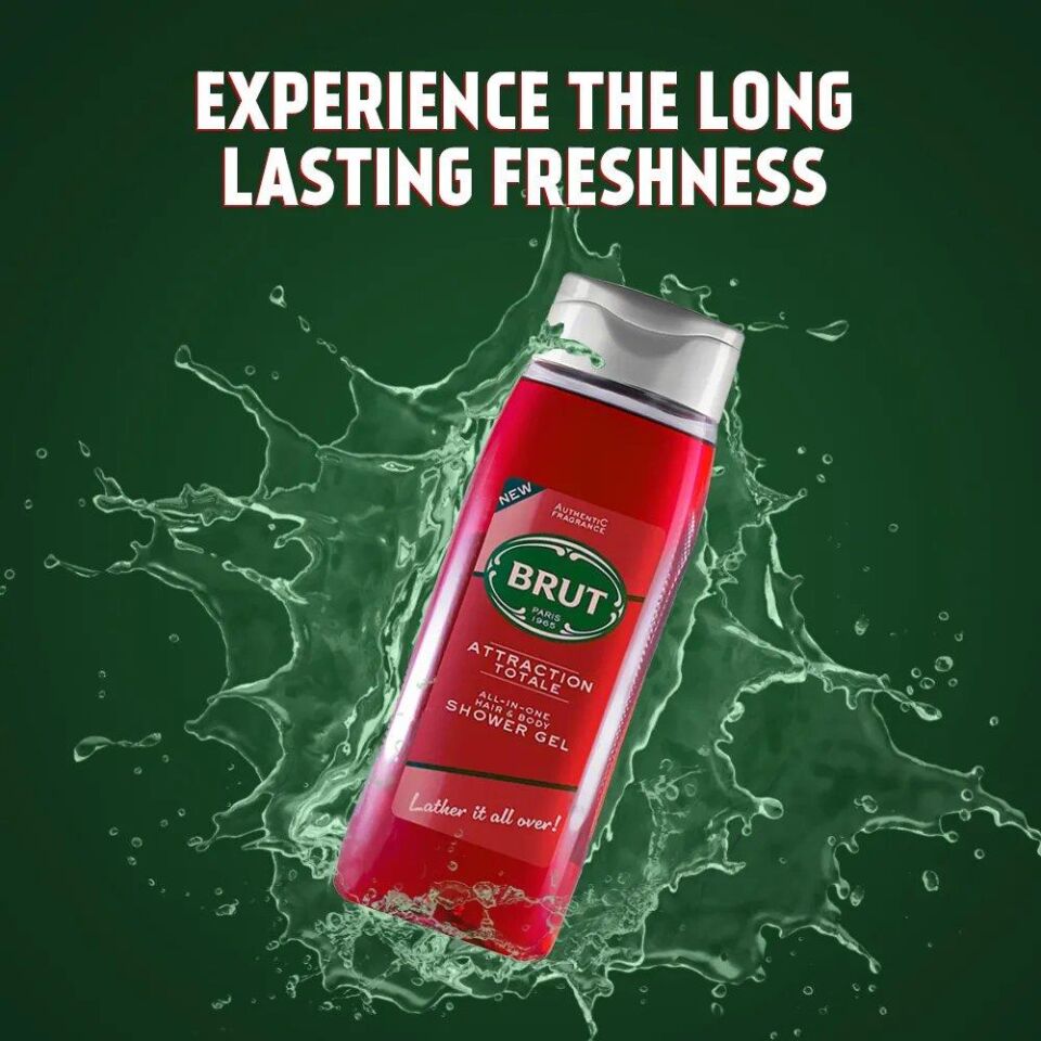 Brut Duş Jeli Attraction 500 ml