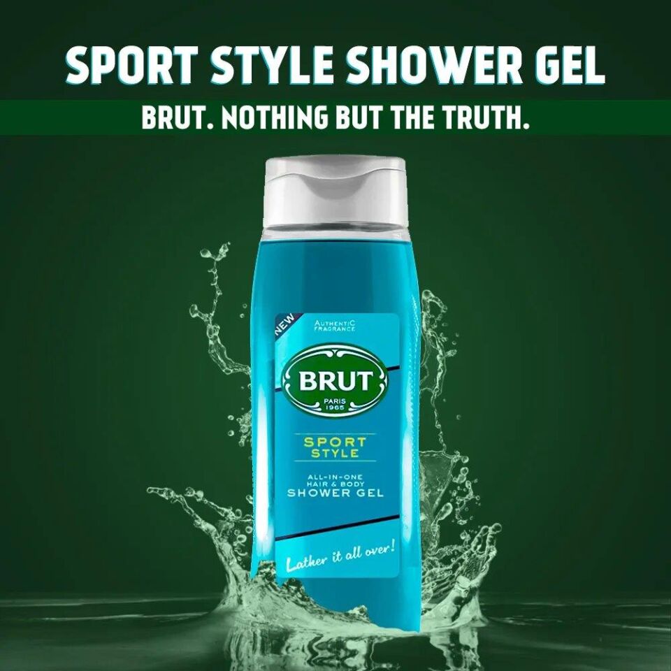 Brut Duş Jeli Sports 500 ml