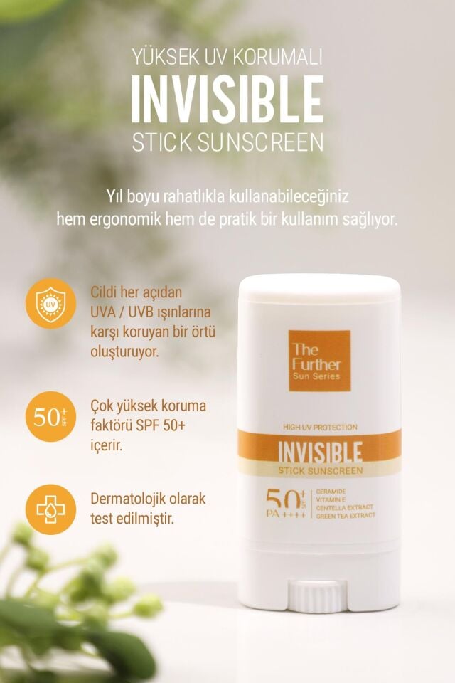 The Further Stick Sunscreen SPF 50