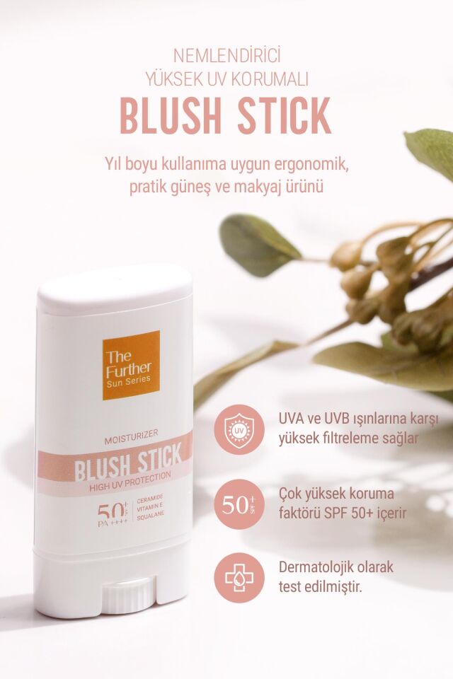 The Further Stick Blush Güneş Kremi SPF 50 ALLIK