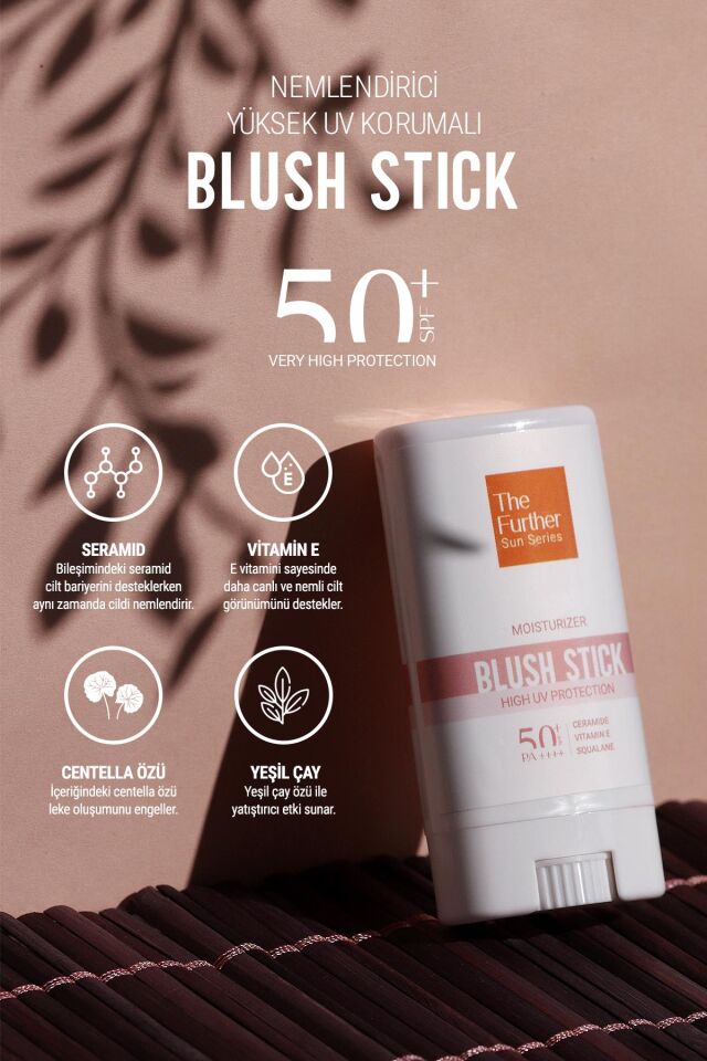 The Further Stick Blush Güneş Kremi SPF 50 ALLIK