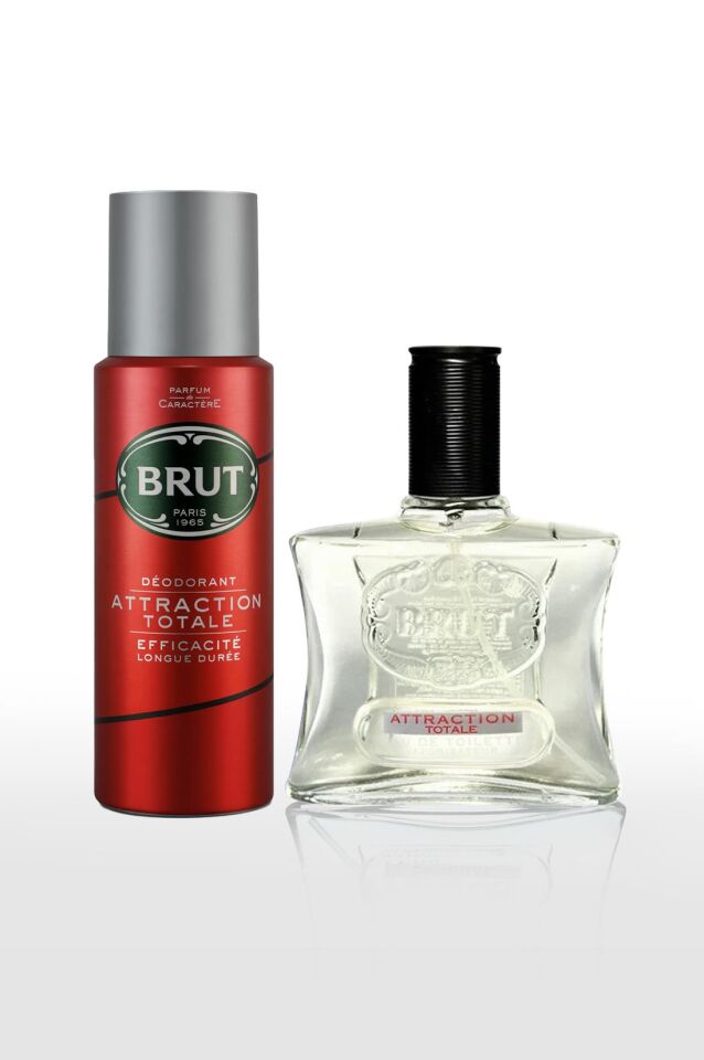 Attraction Erkek Bakım Seti Parfüm EDT 100 ml, Deodorant 200 ml