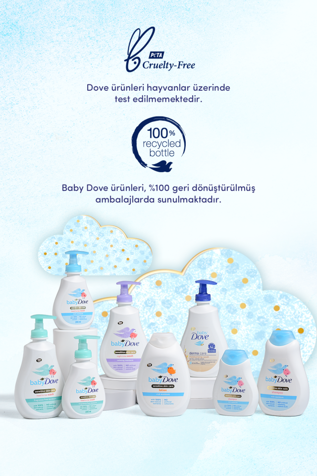 Hassas ve Kuru Cilde Sahip Bebekler İçin Saç Şampuanı 400 ml