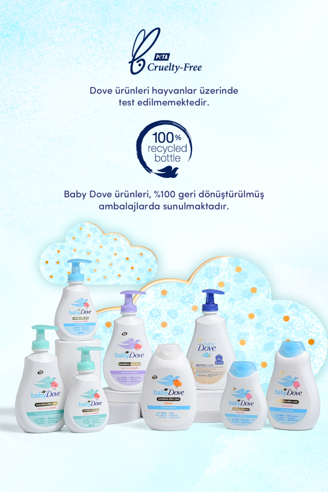 Hassas ve Kuru Cilde Sahip Bebekler İçin Saç Şampuanı 200 ml