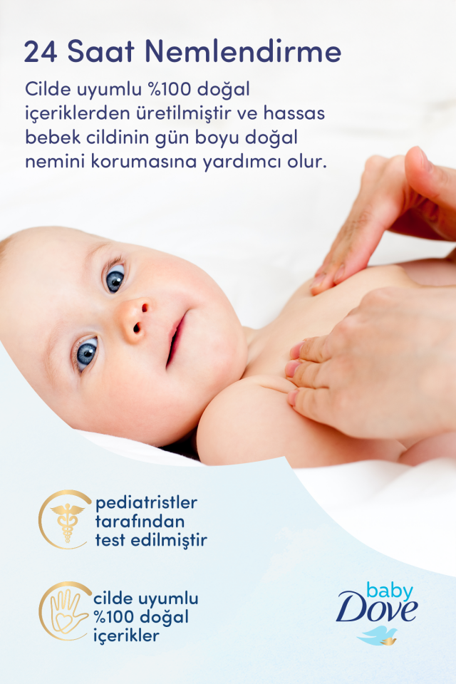 Banyo sonrası Yoğun Nemlendirici Bebek Losyonu 400 ml