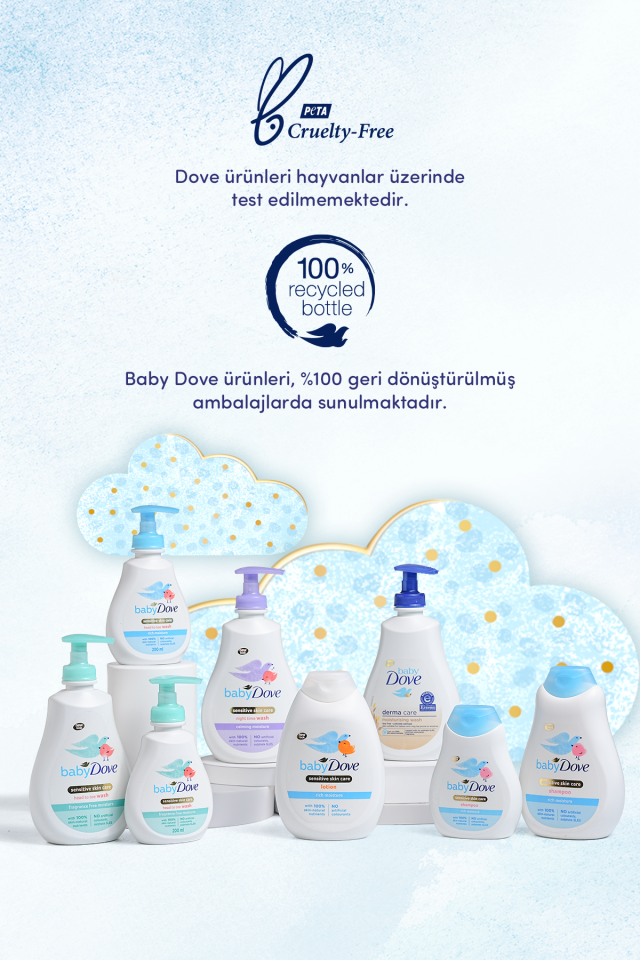 Banyo sonrası Yoğun Nemlendirici Bebek Losyonu 400 ml